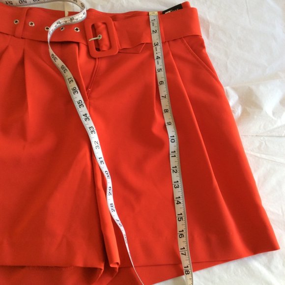 7th Avenue Red Bermuda Shorts 139E - Picture 3 of 6